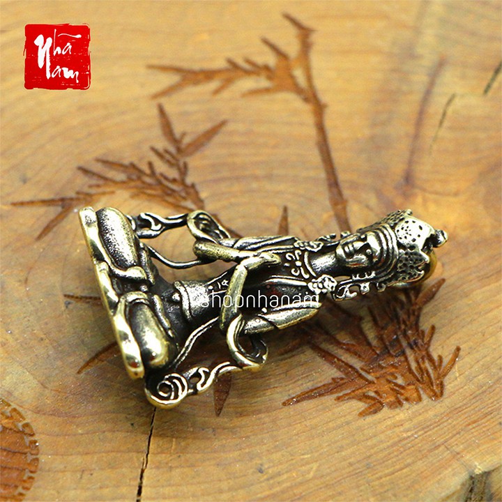 Tượng đồng phong thủy bồ tát mật tông trang trí vật phẩm phong thủy