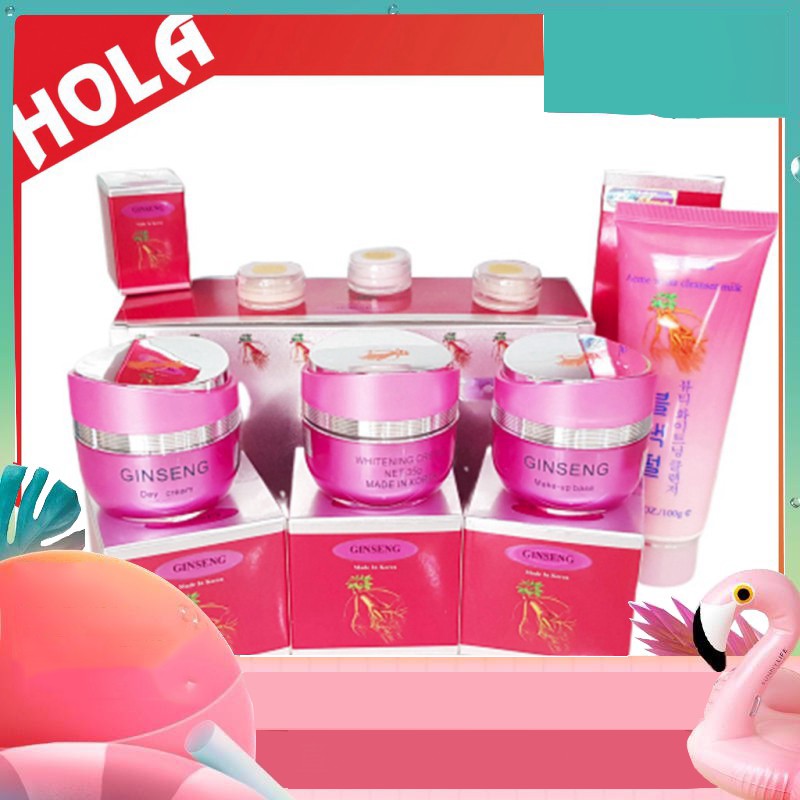 Mỹ phẩm mờ nám Ginseng, Kem nám dưỡng trắng da chiết xuất từ nhân sâm Hàn Quốc, mỹ phẩm, Ginseng. N