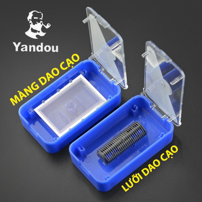 ivn120 máy cạo râu YANDOU SC-w301u 2 chức năng vỏ bằng thép cầm chắc tay