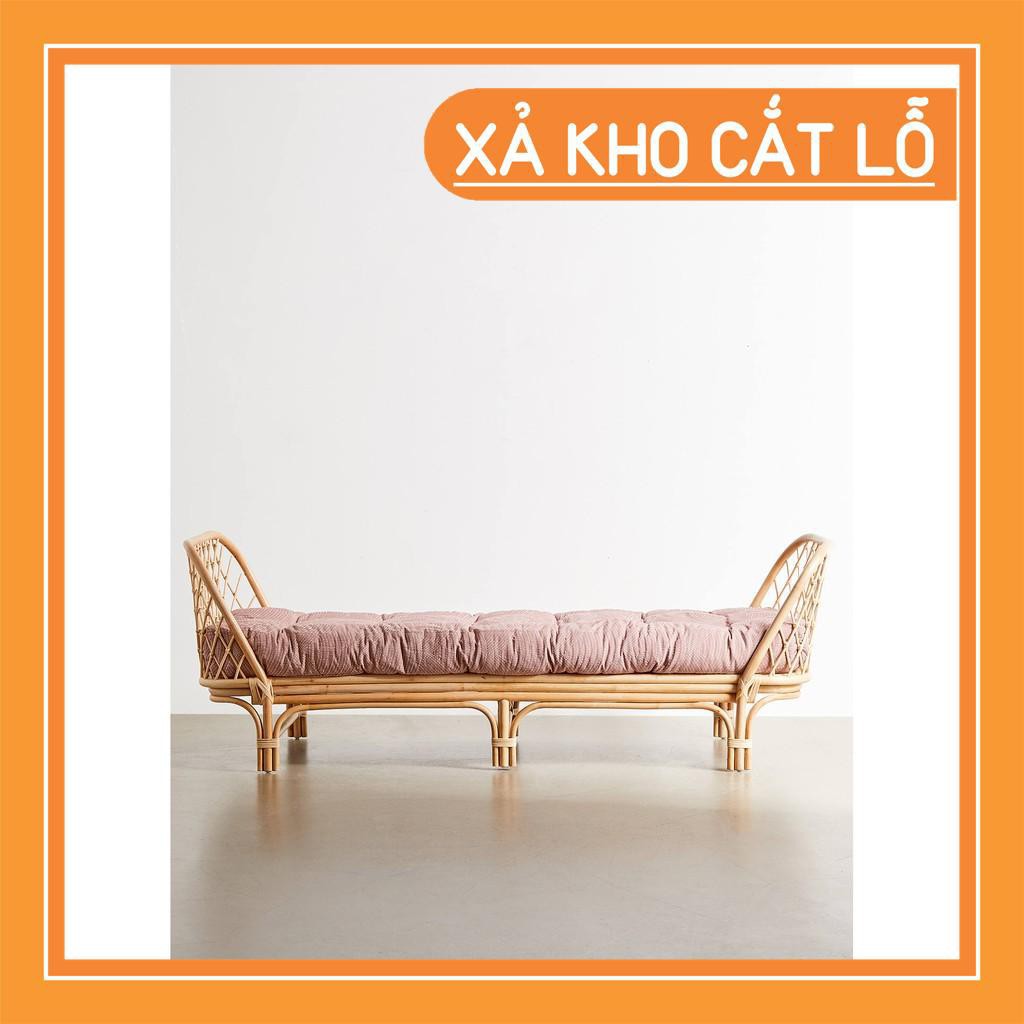 [Giá Gốc] gường mây, sofa mây dài nội thất phòng khách, quán cafe, homestay, khu nghỉ dưỡng