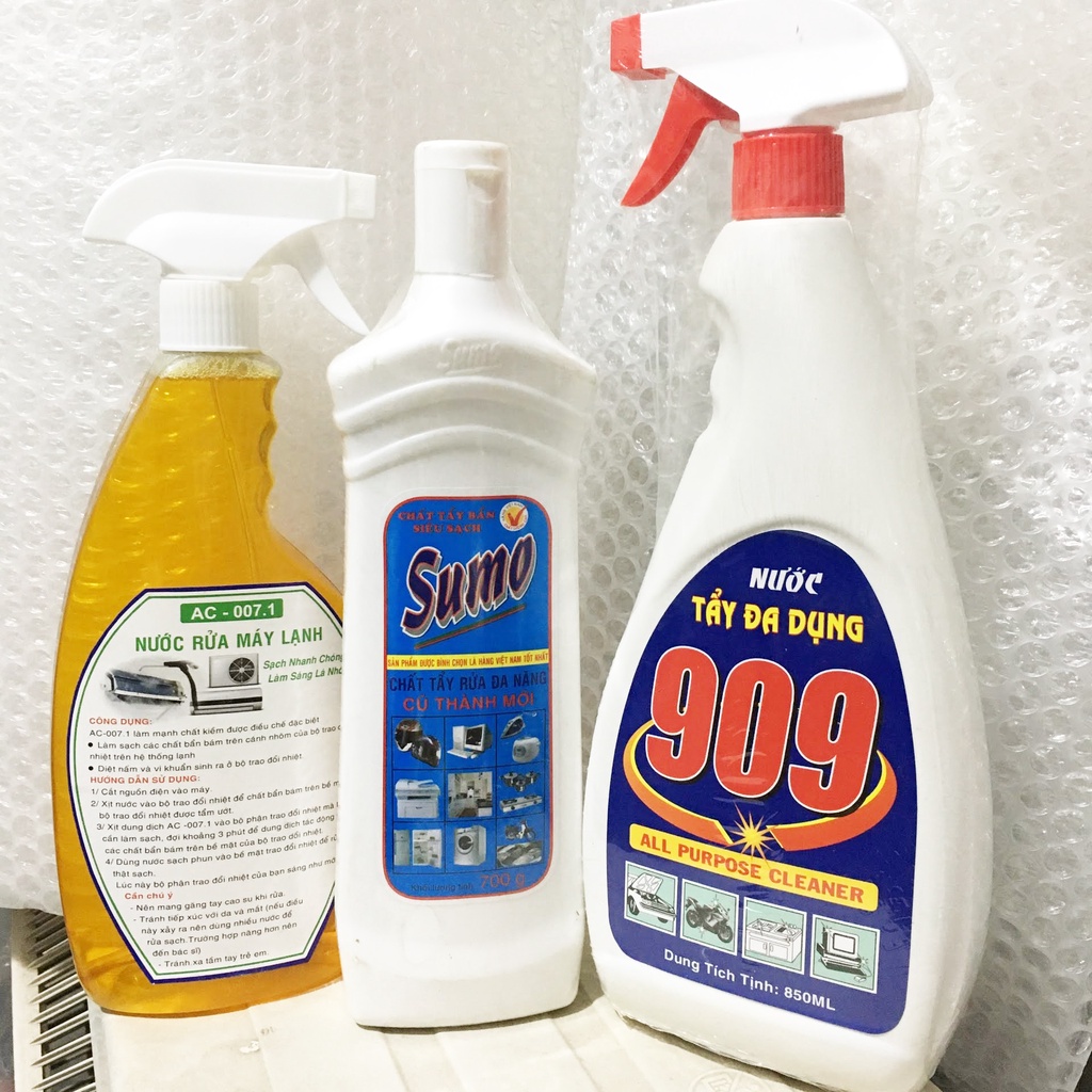 Chất tẩy rửa đa năng cho máy lạnh, máy giặt, tủ lạnh, tẩy bẩn siêu mạnh, không độc hại, tẩy ố vàng đồ dùng gia đình