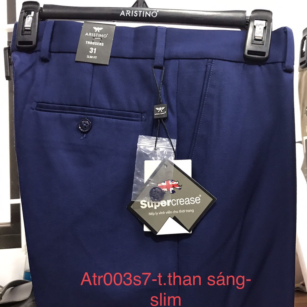 Quần âu nam Aristino công sở slim atr003s7