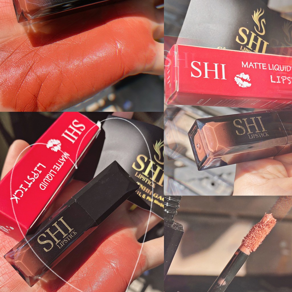 THANH LÝ SIÊU RẺ Son Kem Lì SHI chính hãng nội địa lâu trôi mềm mịn matte lipstick sỉ rẻ ko chì thiên nhiên