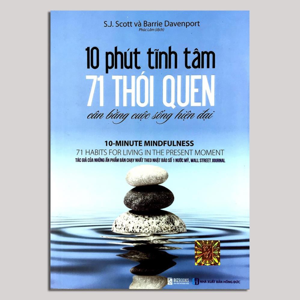 Sách - Combo 2 cuốn 100 Phương Pháp Thúc Đẩy Mọi Người + 10 Phút Tĩnh Tâm - 71 Thói Quen Cân Bằng Cuộc Sống Hiện Đại