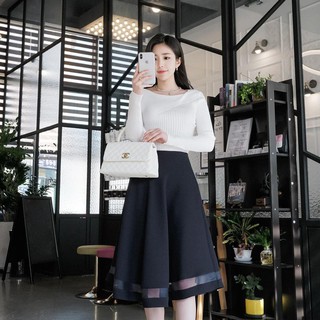 CHÂN VÁY XÒE PHỐI REN NANA💖FREESHIP💖