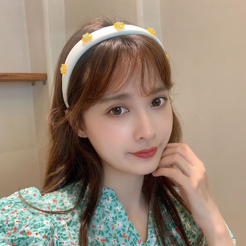 Cài tóc Haimeikang bằng xốp phong cách Hàn Quốc thời trang nữ tính