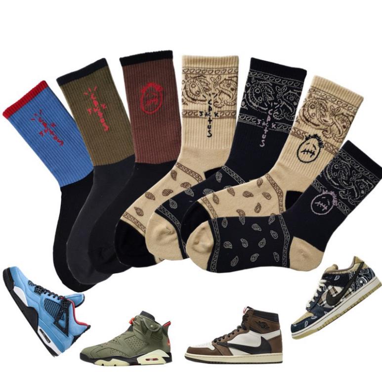 Tất | Vớ Nike Cao cổ x Travis Scott | Jordan 1 | SB Dunk | Jordan 4 | Jordan 6 | Air Force 1