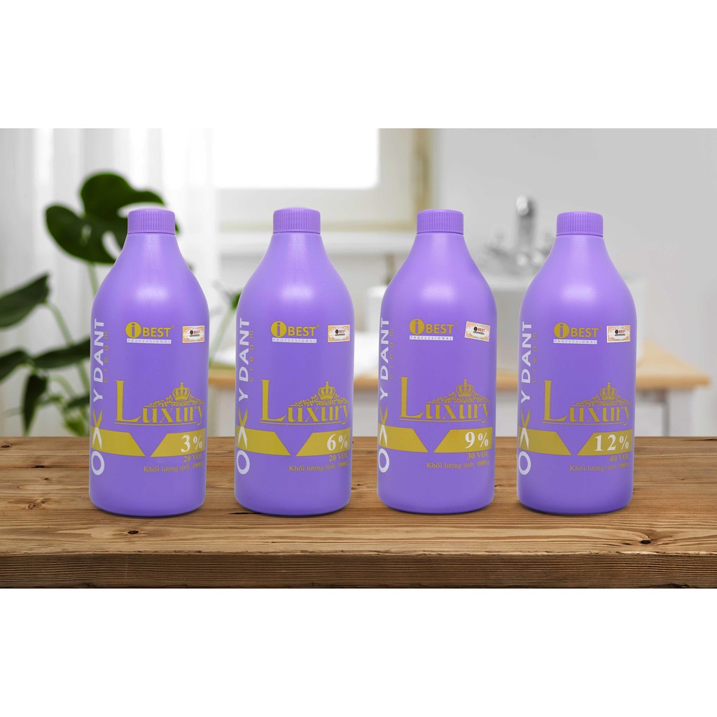 Oxy trợ nhuộm tóc IBest Luxury 1000ml