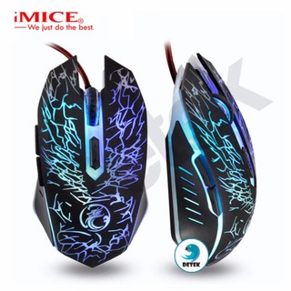 Chuột có dây game thủ iMice ESTONE X5 (Có 2 màu Trắng/Đen)