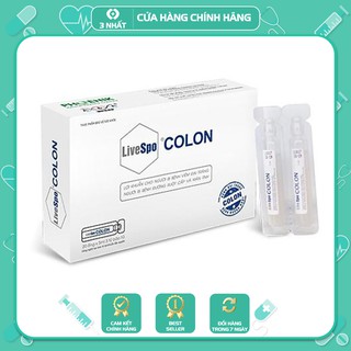 Livespo Colon - Bào tử lợi khuẩn giúp cân bằng hệ vi sinh đường ruột (Hộp 20 ống) - BN066