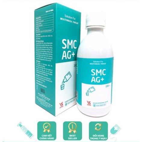 Nước Súc Họng Súc Miệng Chứa NaNo Bạc Hàng Việt Nam Chất Lượng Cao