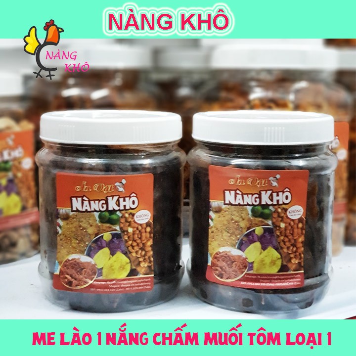 [Mã GROSALEHOT giảm 8% đơn 250K] Me Lào 1 Nắng Kèm Muối 500g (dạng hủ) | Nàng Khô | BigBuy360 - bigbuy360.vn