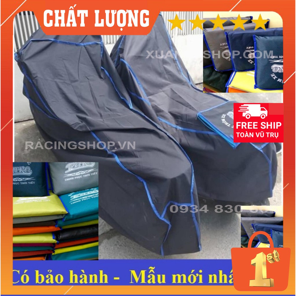 Bạt Phủ Xe Máy ,Trùm Xe Máy Chất Lượng Tốt , Vải Dù Phủ PU , 1.2 - 1.4kg CHỐNG THẤM TUYÊT ĐỐI , BH 3 Tháng