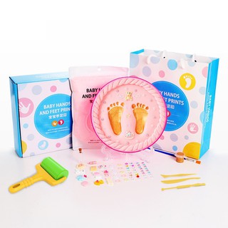 (CÓ CON LĂN XỊN)❣️❣️BỘ IN DẤU VÂN TAY VÂN CHÂN LƯU GIỮ KỈ NIỆM ĐẦU ĐỜI CHO BÉ YÊU [HÀ NỘI]