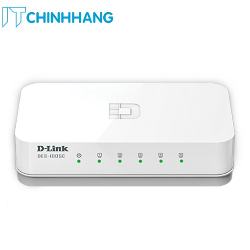 Bộ Chia Mạng Switch D-Link DES-1005C 10/100M RJ45 - Hàng Chính Hãng