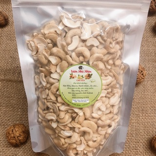 500g hạt điều bể tươi sạch vỏ lụa ( hàng không tẩy trắng )