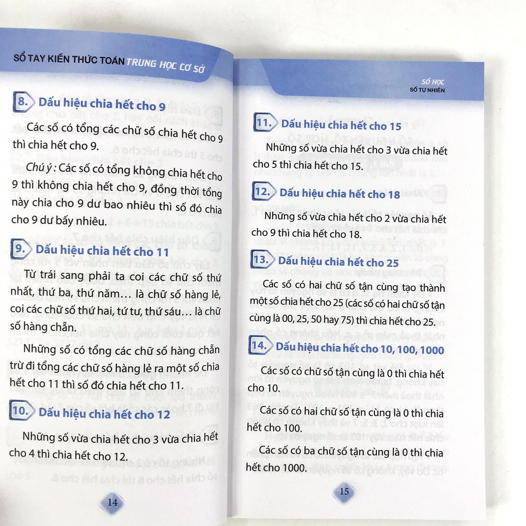 Sách - Sổ tay kiến thức THCS Toán và Tiếng Anh (Combo 2 quyển, lẻ tùy chọn)