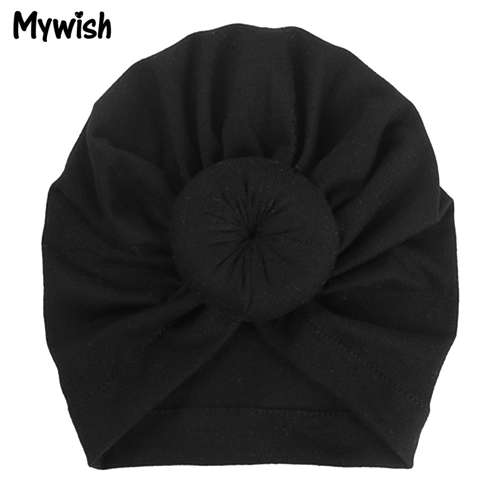 Nón turban đội đầu bằng vải màu lạt nhiều màu sắc thời trang cho cả bé trai và gái