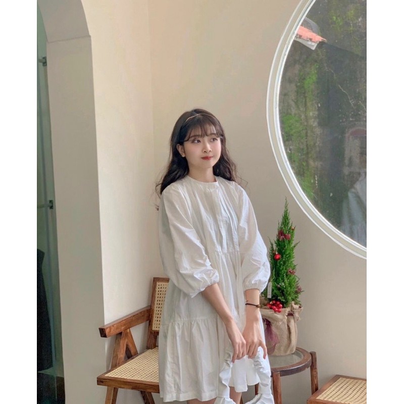 [Mã FAGREEN1505 giảm tới 30K đơn 99K] [CÓ SẴN] VÁY BABYDOLL TRẮNG SIÊU CUTE | BigBuy360 - bigbuy360.vn