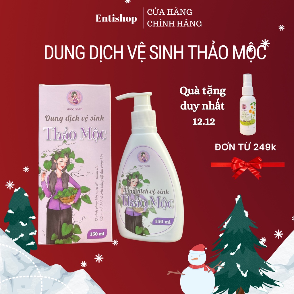 Dung dịch vệ sinh thảo mộc trầu không - Dung dịch vệ sinh Ả Đào chiết xuất củ dền Mộc Nhan Natural 150ml