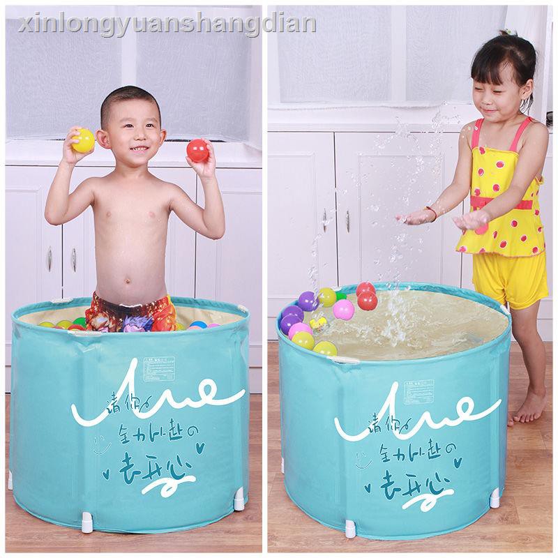 Bồn Tắm Bơm Hơi Bằng Nhựa Dày Gấp Gọn Tiện Dụng