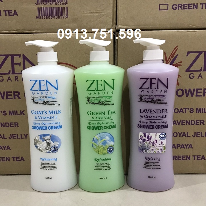 Sữa tắm ZEN GARDEN 1.000ml nhập khẩu Malaysia