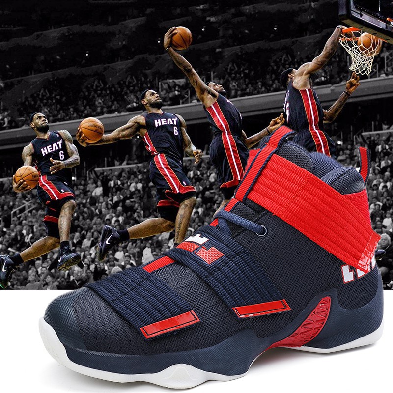 Giày bóng rổ cao cấp NBA Lebron James Outdoor/Indoor Basketball Shoes giày bóng rổ nam cổ cao