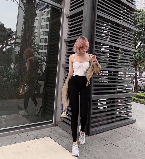 Quần legging GG túi giấy cao cấp | WebRaoVat - webraovat.net.vn