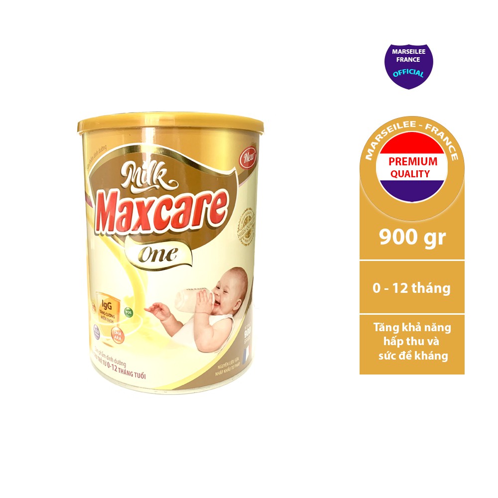 Sữa MAXCARE ONE - hộp 900g - Sản phẩm dinh dưỡng dành cho trẻ từ 0 - 12 tháng tuổi.