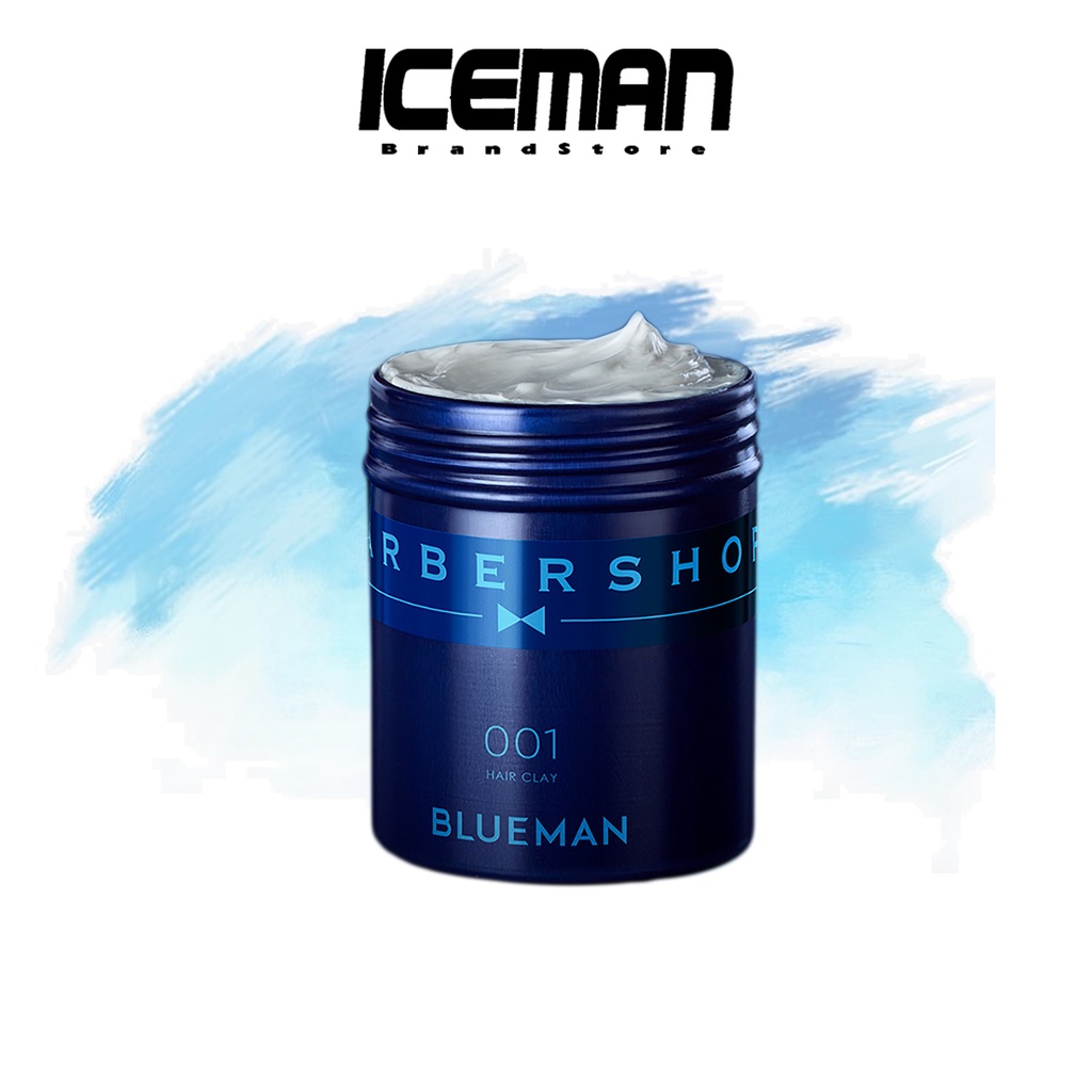 Gel Vuốt Tóc Nam BLUEMAN, Giúp Tạo Kiểu &amp; Giữ Nếp Tóc Dài Lâu