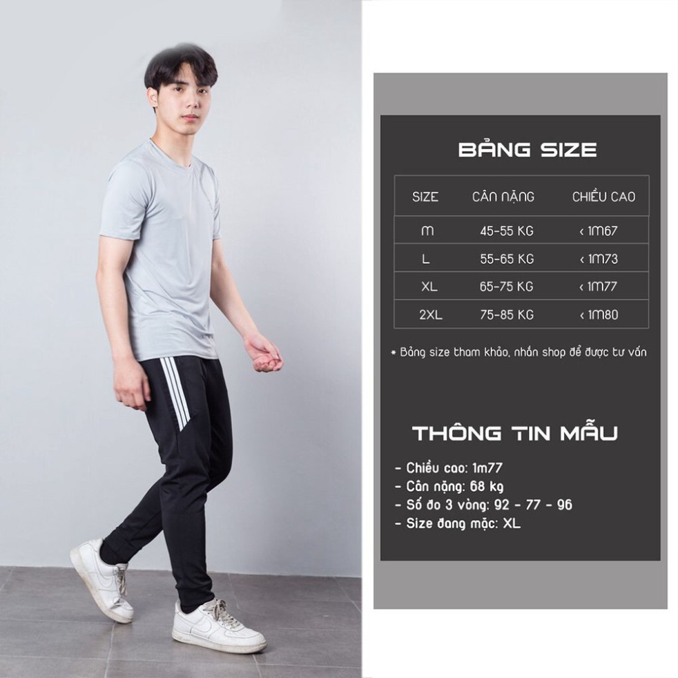 Quần thể thao nam quần nỉ nam quần tập Thể Dục Cao Cấp