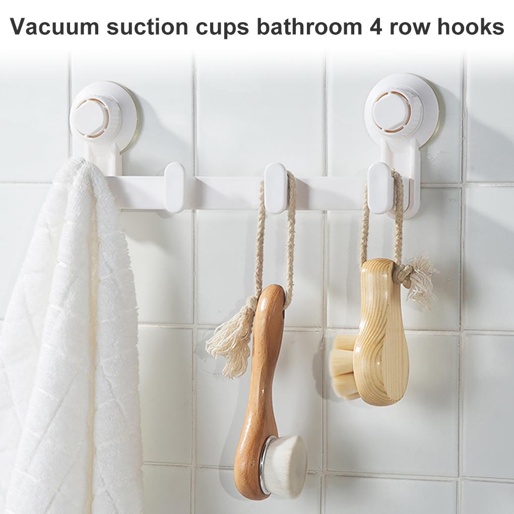 Giá Đỡ Treo Khăn Tắm / Đồ Dùng Nhà Vệ Sinh Dạng Móc Hít Chân Không Tiện Dụng Cho Nhà