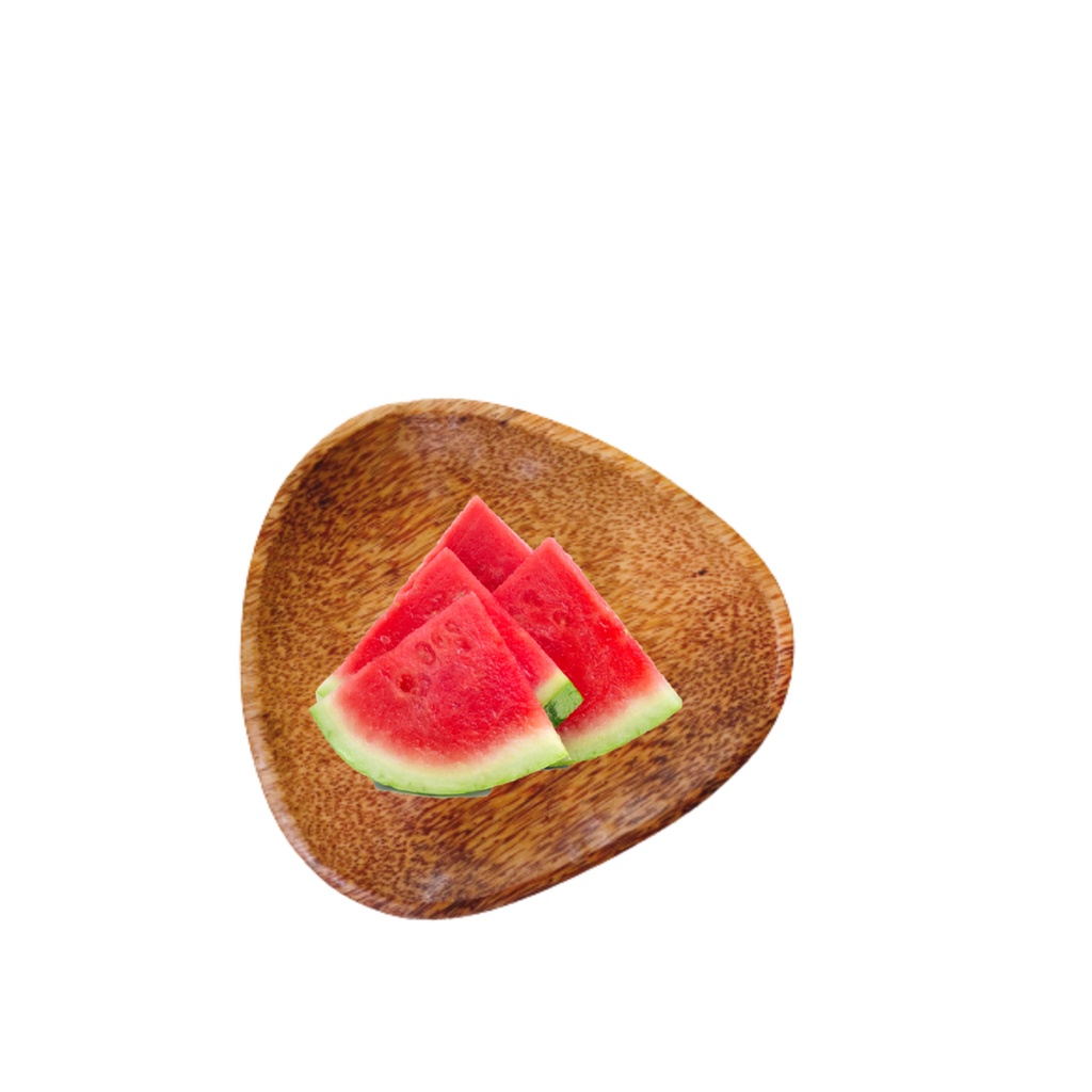 Dĩa tam giác gỗ dừa OHI@MA