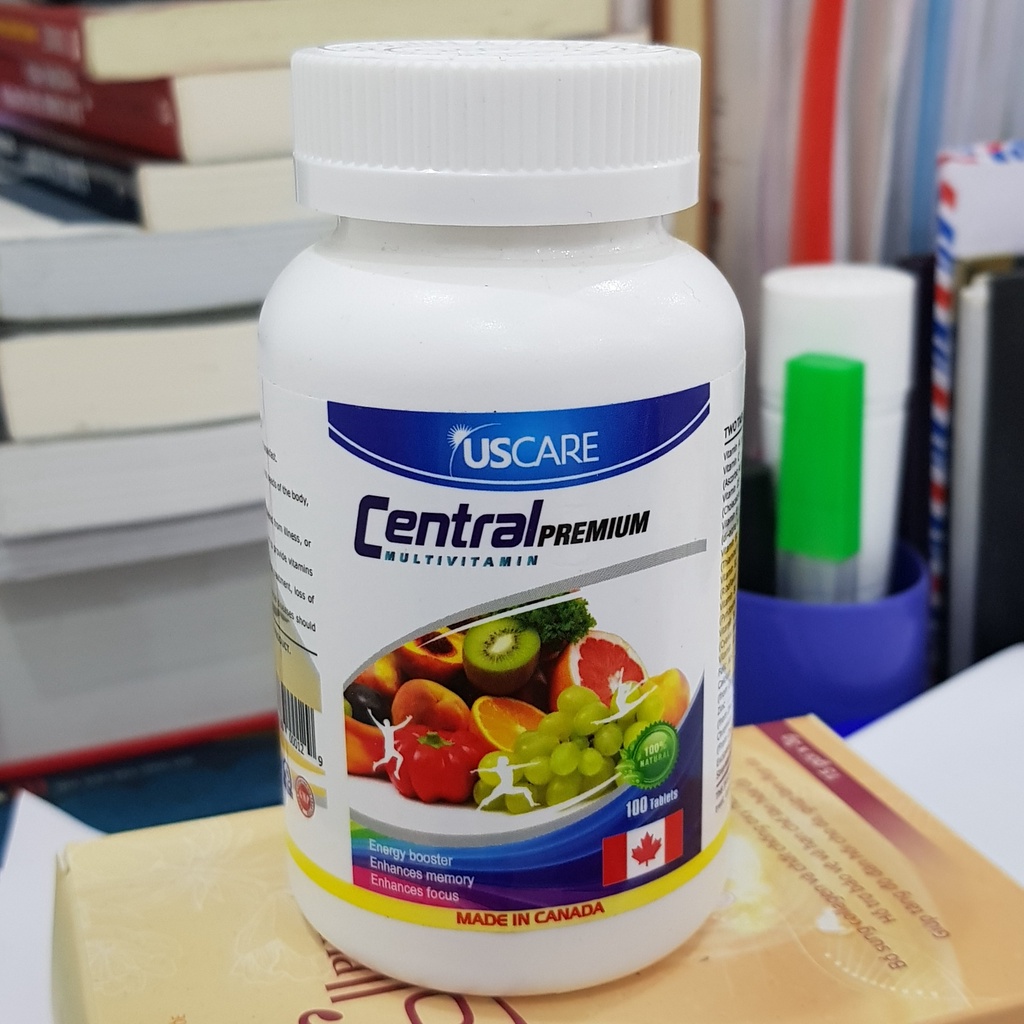Central Premium Multivitamin – Bổ sung vitamin và khoáng chất cho cơ thể, tăng cường sức đề kháng (100 VIÊN)