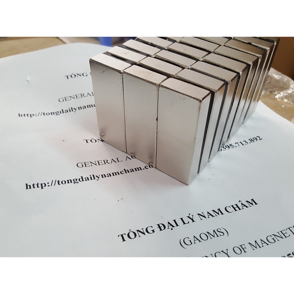 Nam châm hút cực mạnh 60x25x10mm