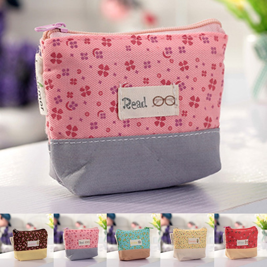 Pencil Case Cute Portable Key Coin Purse Makeup Bag