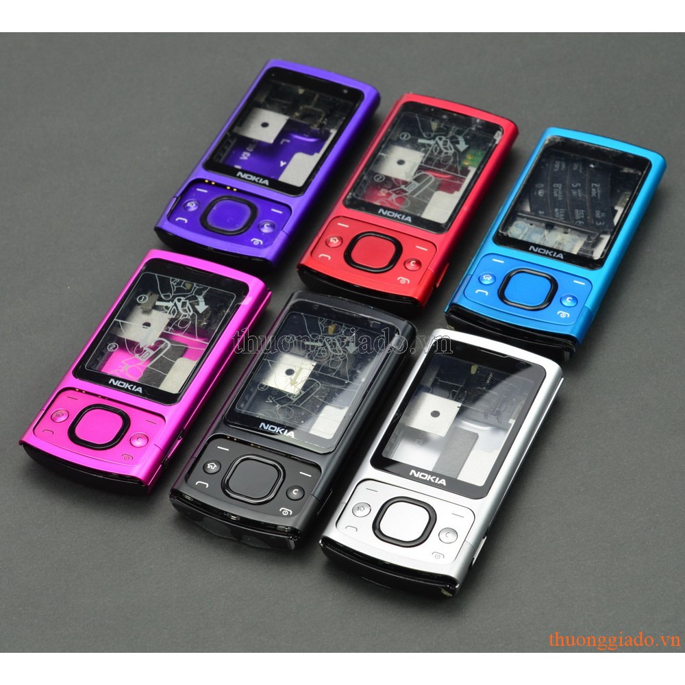 Bộ vỏ Nokia 6700s (hàng zin tháo máy)