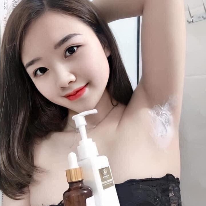 TRIỆT LÔNG ♥️FREESHIP♥️  Kem Tẩy Lông Serum Triệt Lông Vĩnh Viễn tẩy và triệt lông an toàn không đau rát mịn da