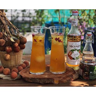 Syrup Monin Lychee (Vải) 700ml - Nguyên Liệu Pha Chế CloudMart