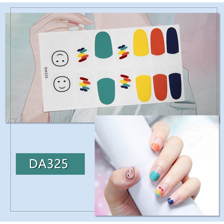 Set dán móng tay dễ thương (DA321-340)