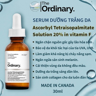 Serum Sáng Da - The Ordinary Ascorbyl Tetraisopalmitate Solution 20% in Vitamin F