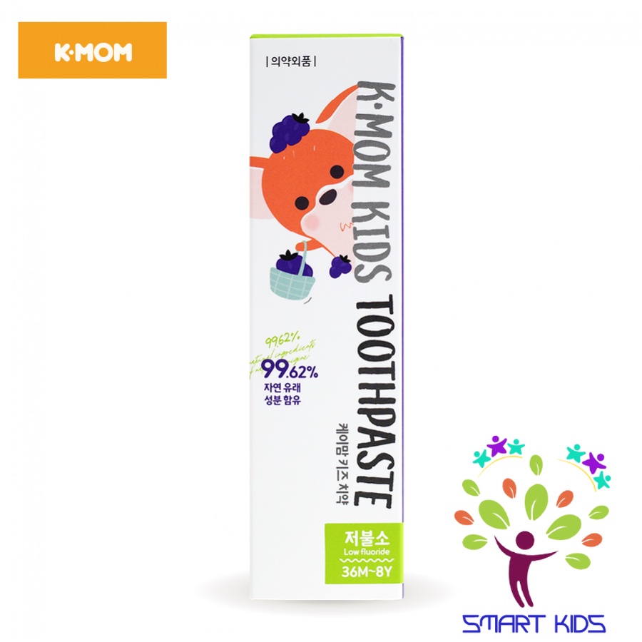 KEM ĐÁNH RĂNG TRẺ EM K-MOM 3-8 TUỔI (50G)