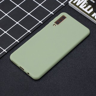 For Samsung A7 2018A10 A50 A70 Solid Color Matte Soft TPU case