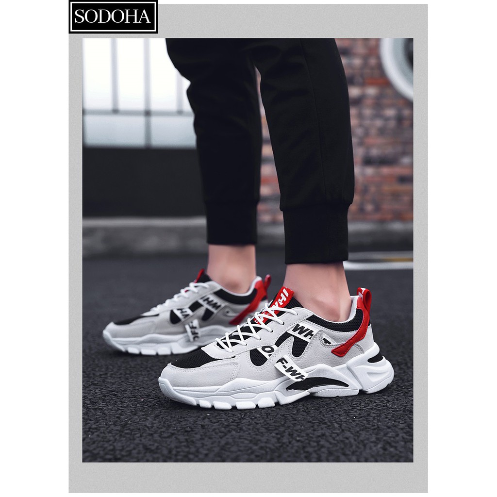 Giày nam sneaker tăng chiều cao SODOHA