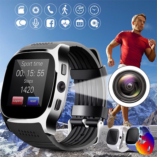 Blackhole Đồng Hồ Thông Minh Kết Nối Bluetooth Hỗ Trợ Thẻ Sim Fm Cho Android Ios Iphone Samsung