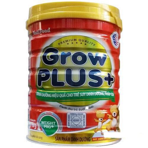 Sữa grow plus + nutifood lon 780g cho trẻ