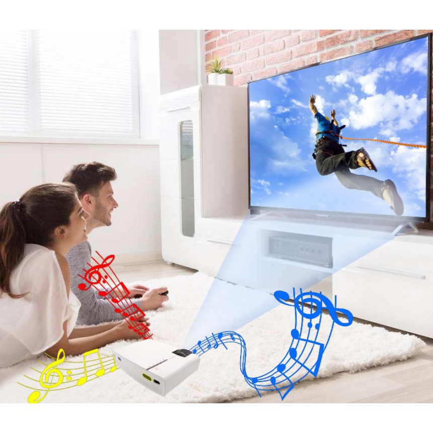 Máy chiếu mini YG400 Plus tặng màn chiếu treo tường 100inch [Giá đẳng cấp]