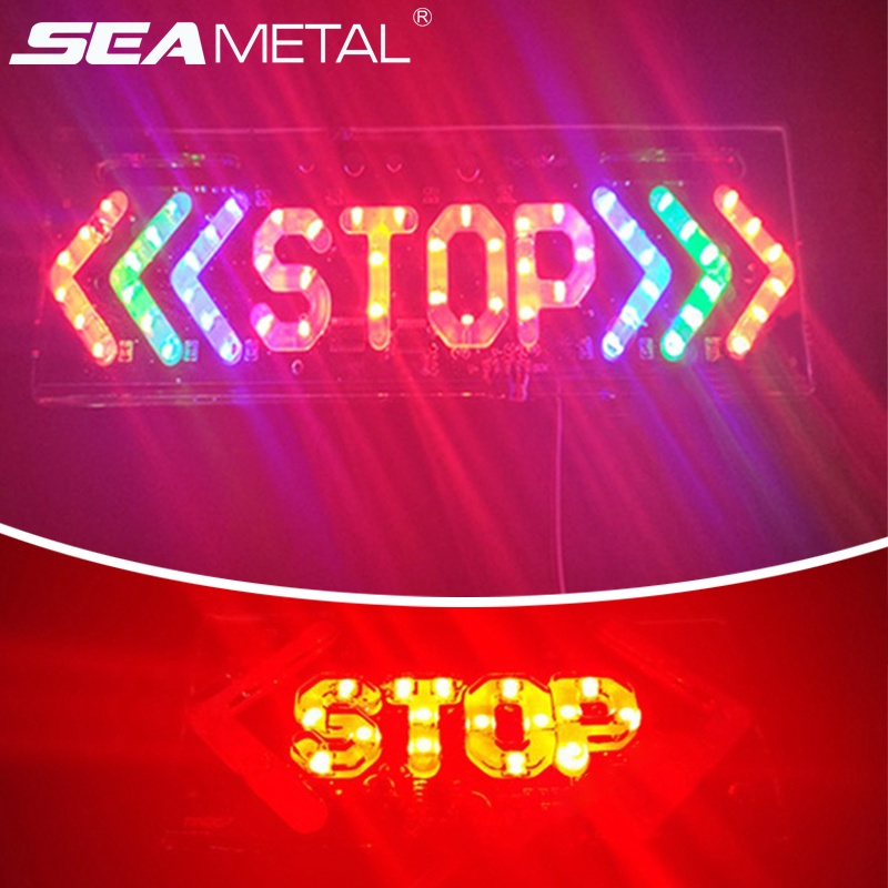 Đèn tín hiệu SEAMETAL 12V bằng kim loại chống nước thông dụng cho ô tô xe tải