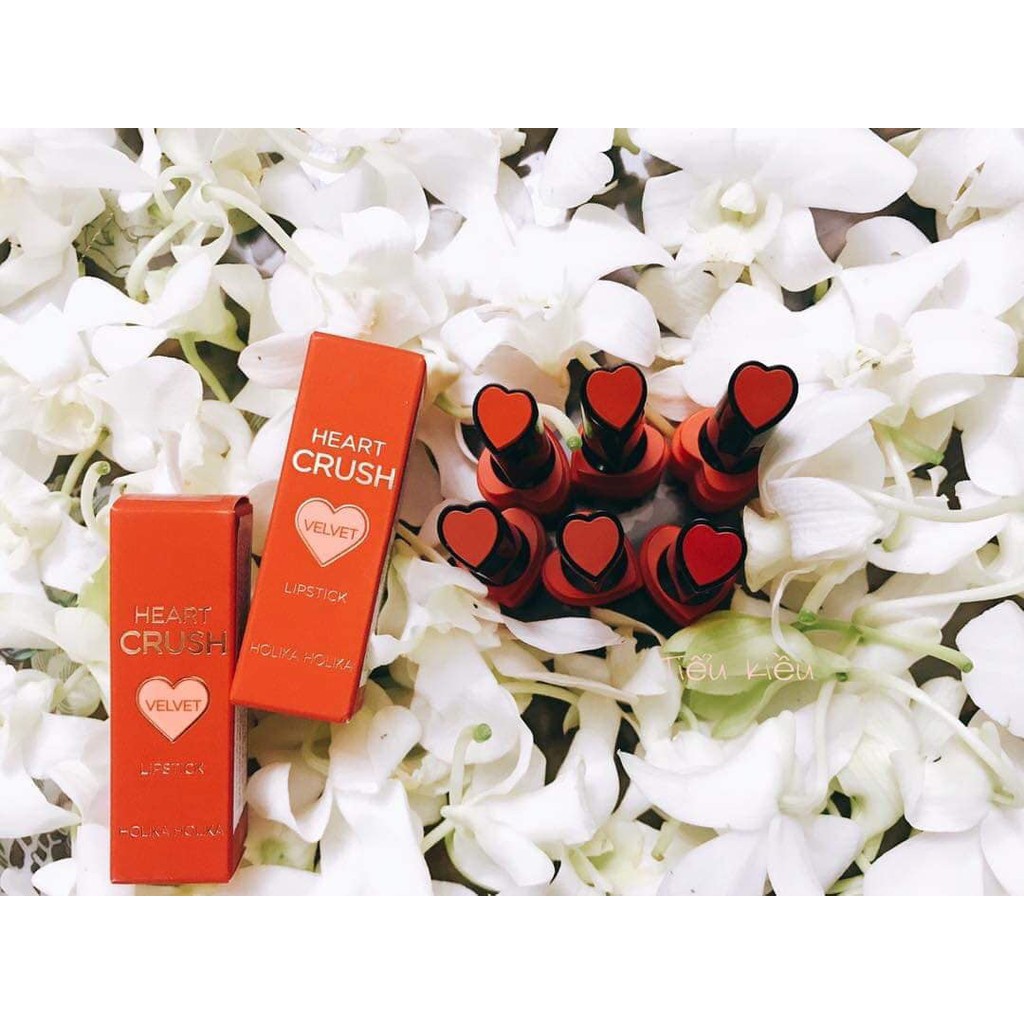 Son mềm mịn lâu trôi Holika Holika