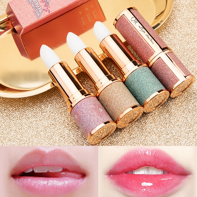 [Hàng mới về] Son bóng dưỡng ẩm môi lâu trôi đổi màu theo nhiệt độ